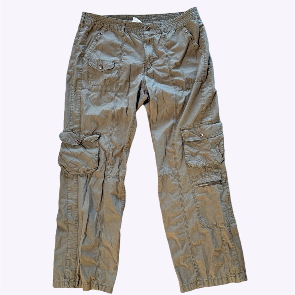 Vintage faded glory low rise cargo pants